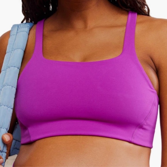 Free People Movement x Hatch Never Better Square Neck Maternity Sports Bra XS - Picture 2 of 13